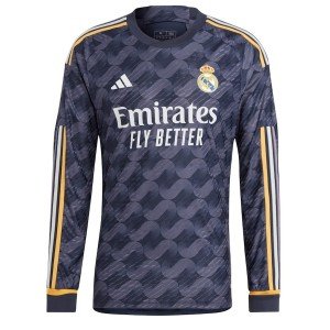 Camisa II Real Madrid 2023 2024 Adidas oficial manga comprida